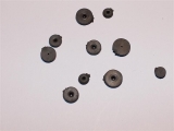 Tumble-disks made from elastic tungsten